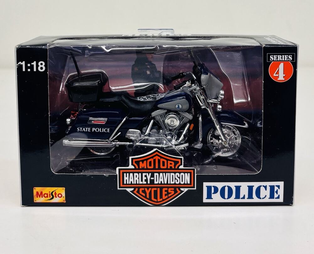 Maisto 1:18 Harley Davidson Virginia State Police Series 4 New